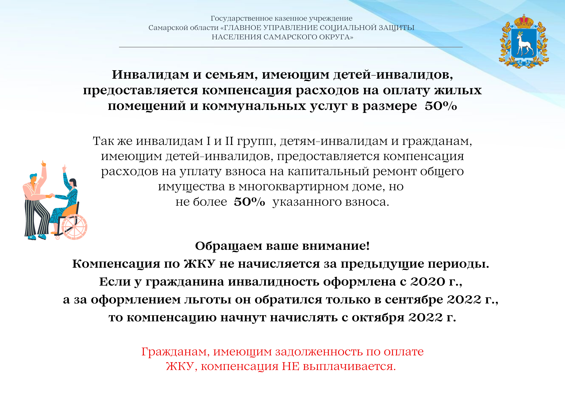 Меры социальной поддержки инвалидов